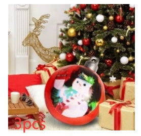 Large Inflatable PVC Christmas Ornament – 60CM Outdoor Holiday Decor Ball