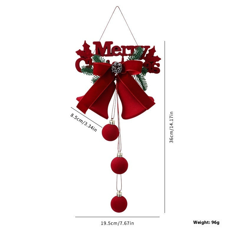 Exquisite Christmas Hanging Ornaments – Bells & Decorations for Shop Windows, Trees, and Party Atmosphere