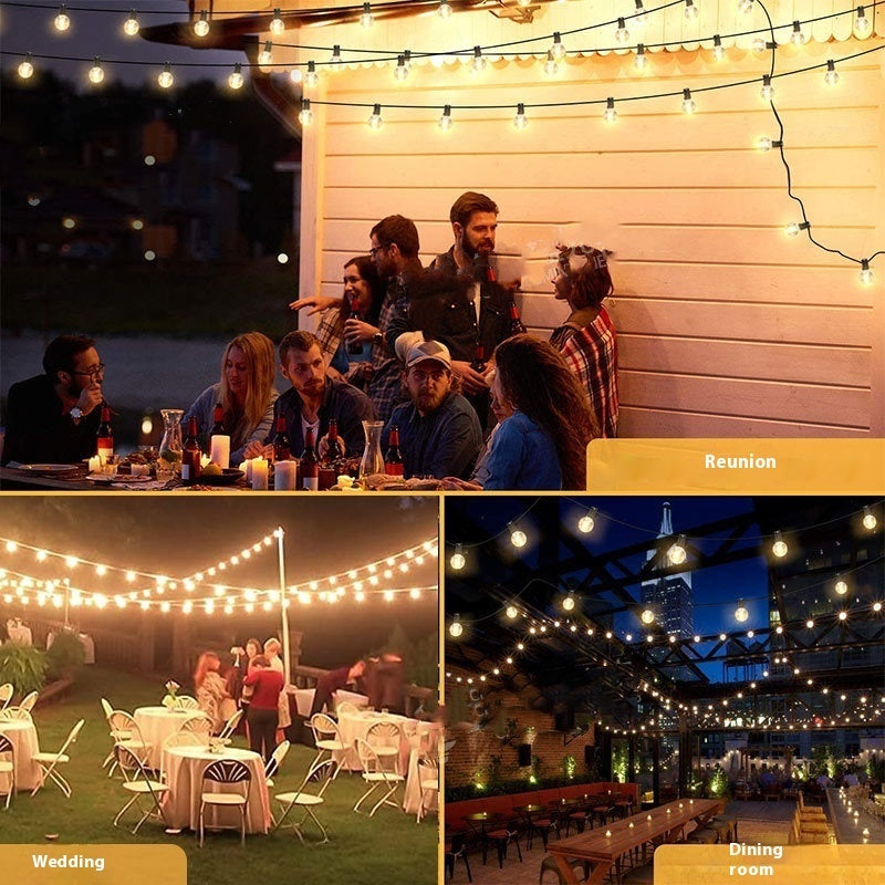 Outdoor G40 Globe String Lights – Waterproof LED Festival Patio Lighting