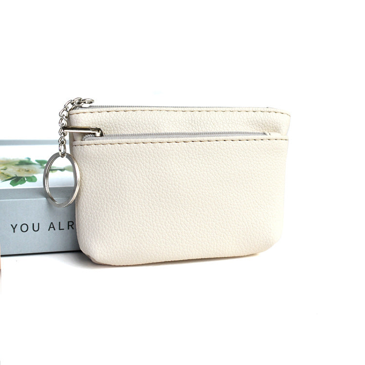 Women's Korean-style Soft Leather Fashionable Key Wallet