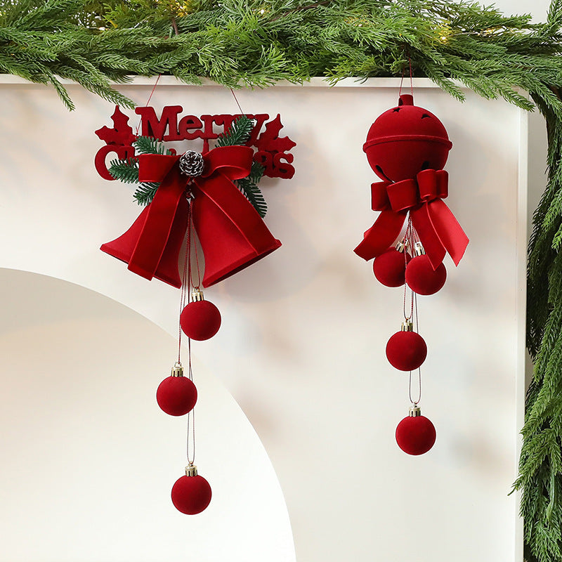 Exquisite Christmas Hanging Ornaments – Bells & Decorations for Shop Windows, Trees, and Party Atmosphere