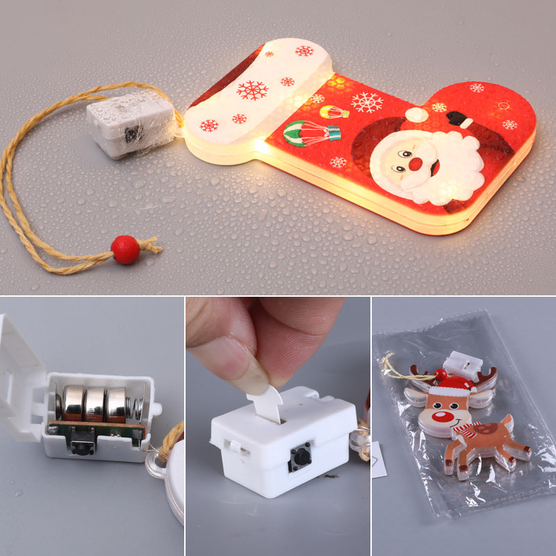 LED Christmas Interior Lights – Festive Colored Bar Atmosphere Decor