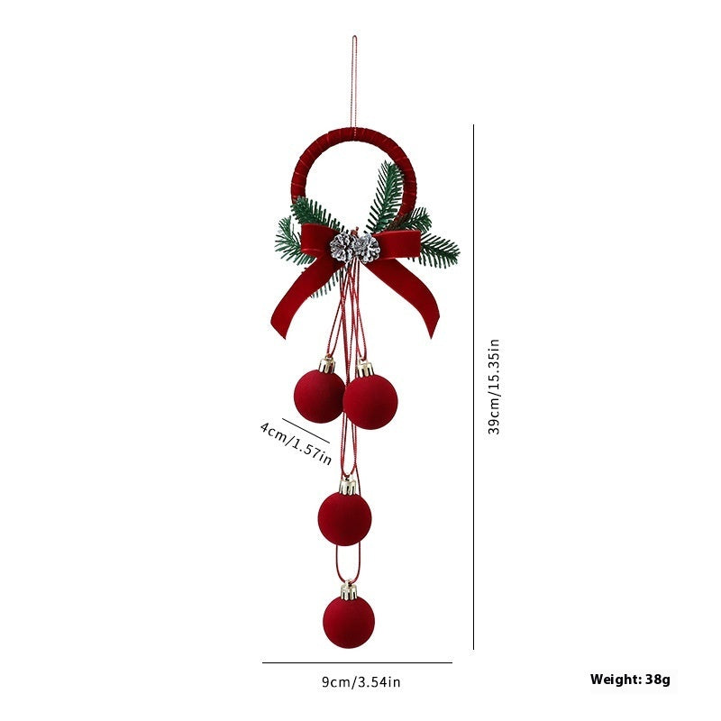 Exquisite Christmas Hanging Ornaments – Bells & Decorations for Shop Windows, Trees, and Party Atmosphere