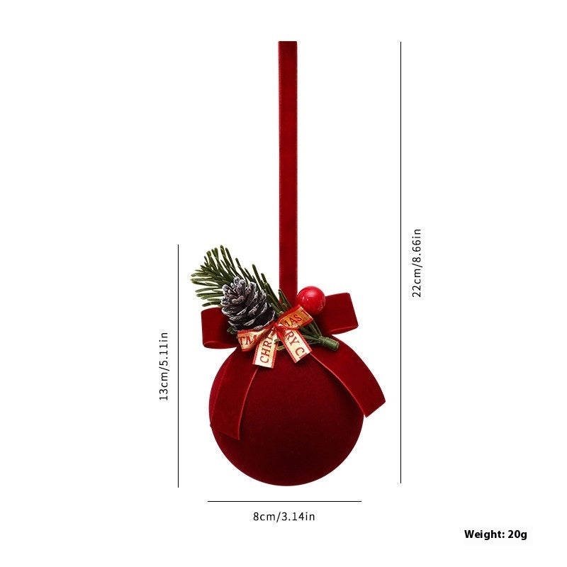 Exquisite Christmas Hanging Ornaments – Bells & Decorations for Shop Windows, Trees, and Party Atmosphere