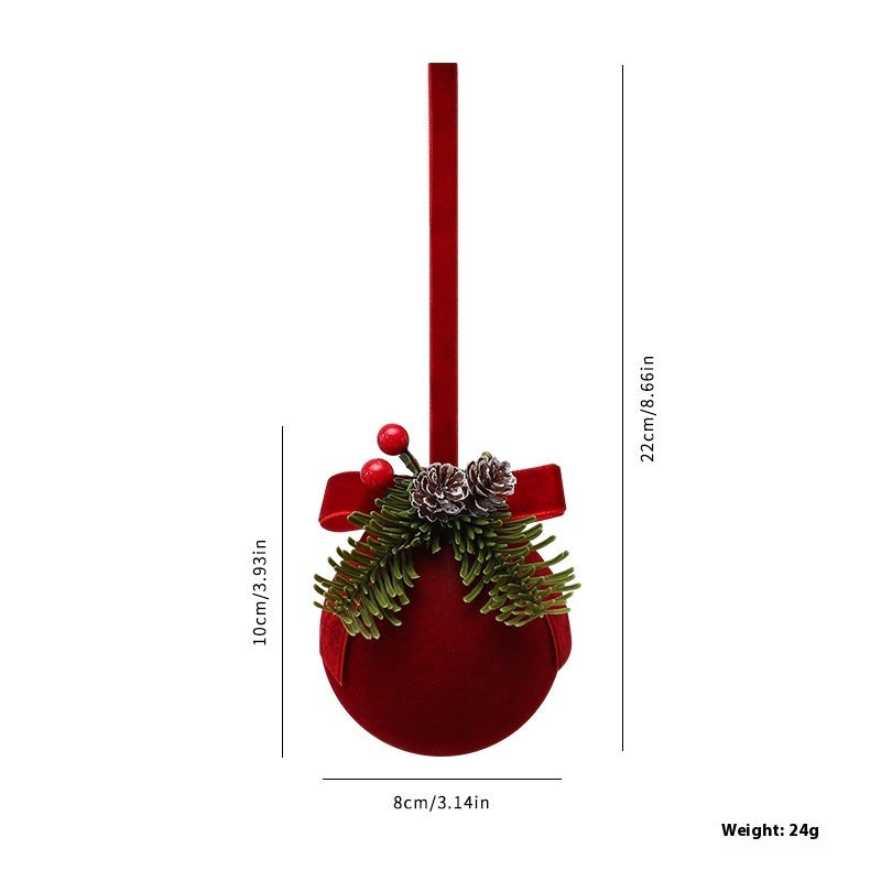 Exquisite Christmas Hanging Ornaments – Bells & Decorations for Shop Windows, Trees, and Party Atmosphere