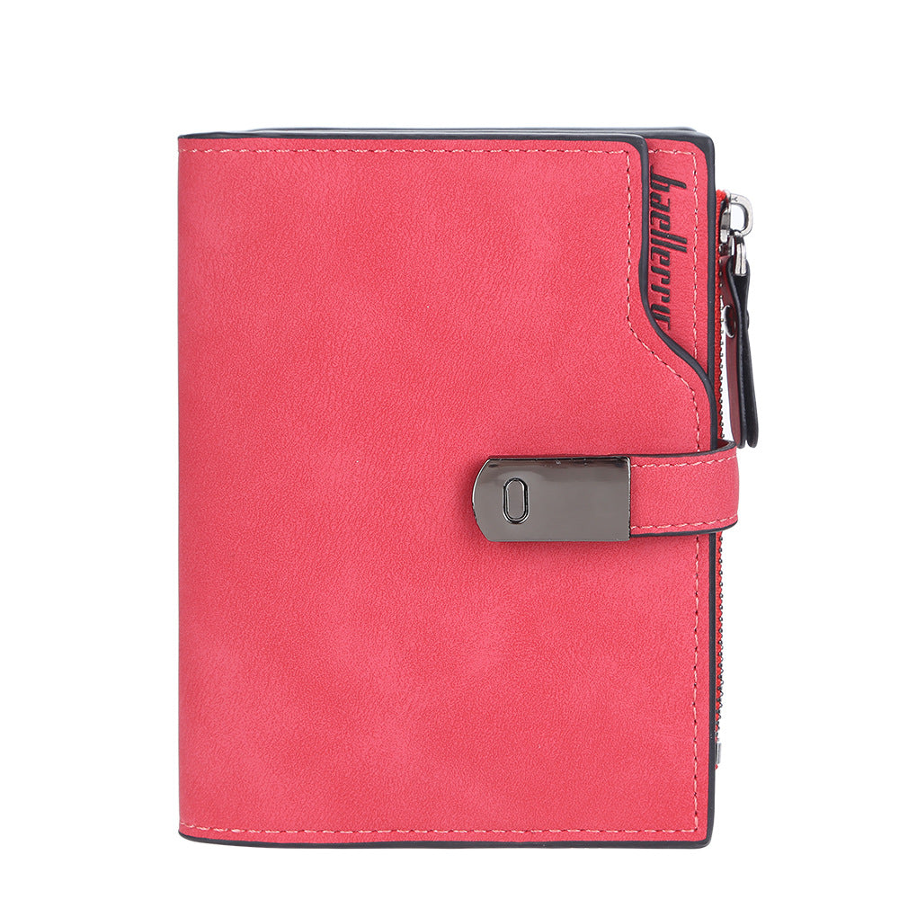 Multi-slot New Women's Short Wallet
