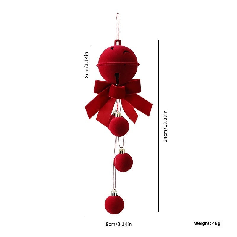 Exquisite Christmas Hanging Ornaments – Bells & Decorations for Shop Windows, Trees, and Party Atmosphere